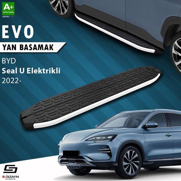 S-Dizayn BYD Seal U Elektrikli Evo Aluminyum Yan Basamak 193 Cm 2022 Üzeri A+ Kalite - Image 1