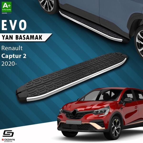 S-Dizayn Renault Captur 2 Evo Krom Yan Basamak 183 Cm 2020 Üzeri A+ Kalite - Image 1