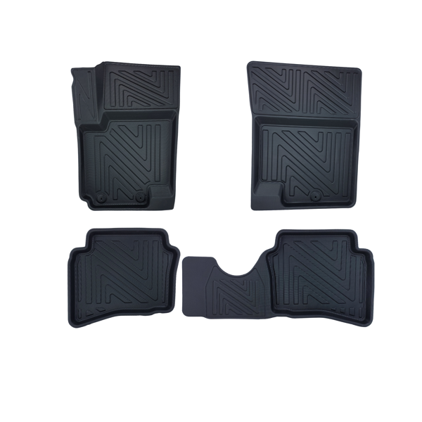 Kia Soul 2008-2013 Premium Seri Araca Özel 3D Havuzlu Oto Paspas - Image 1