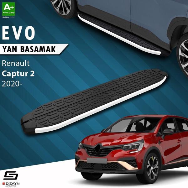 S-Dizayn Renault Captur 2 Evo Aluminyum Yan Basamak 183 Cm 2020 Üzeri A+ Kalite - Image 1