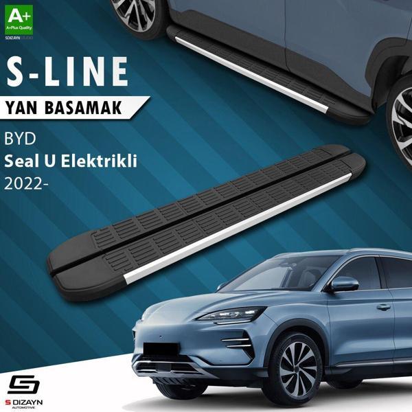 S-Dizayn BYD Seal U Elektrikli S-Line Aluminyum Yan Basamak 193 Cm 2022 Üzeri A+ Kalite - Image 1
