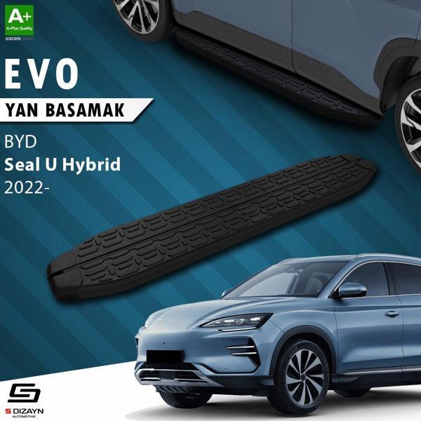S-Dizayn BYD Seal U Hybrid Evo Siyah Yan Basamak 193 Cm 2022 Üzeri A+ Kalite - Image 1