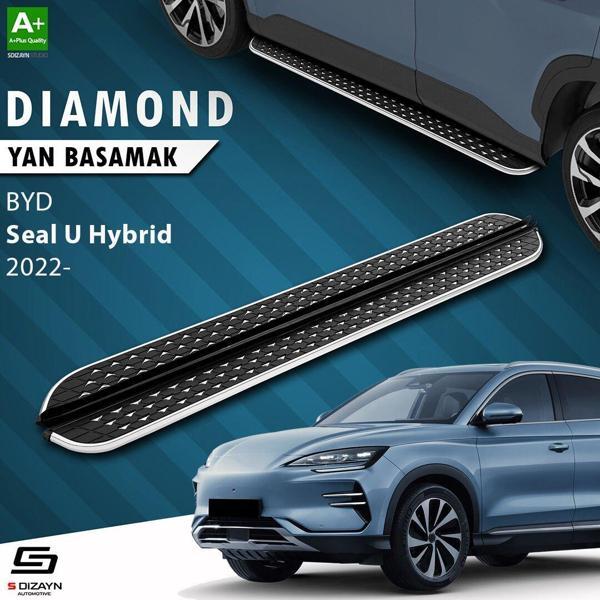 S-Dizayn BYD Seal U Hybrid Diamond Krom Yan Basamak 193 Cm 2022 Üzeri - Image 1