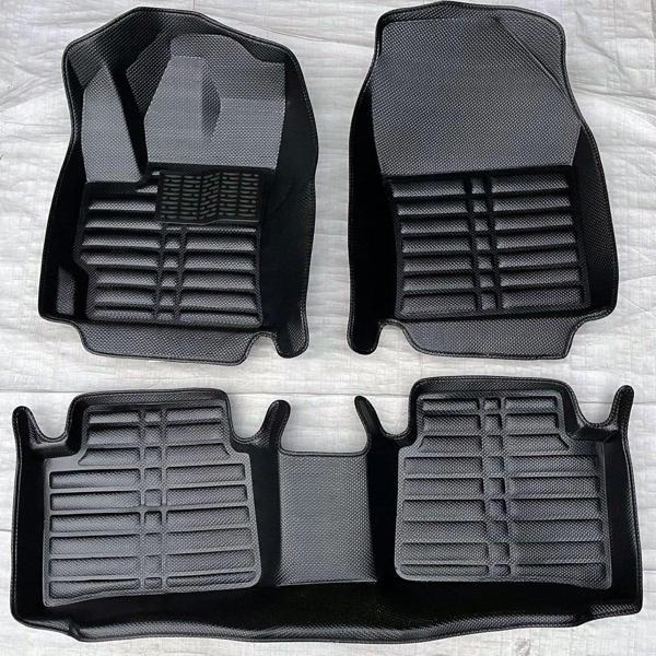 Hyundai Tucson Uyumlu 2020 Sonrası 5D Havuzlu Karbon Dizayn Paspas Seti - Image 1