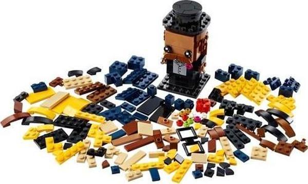 LEGO BrickHeadz 40384 Wedding Groom +10 Yaş (255 Parça) - Image 1