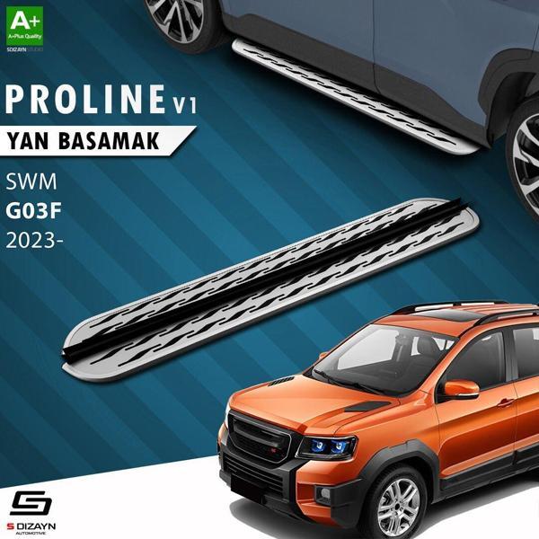 S-Dizayn SWM G03F OEM Still Pro V2 Aluminyum Yan Basamak 183 Cm 2023 Üzeri A+ Kalite - Image 1