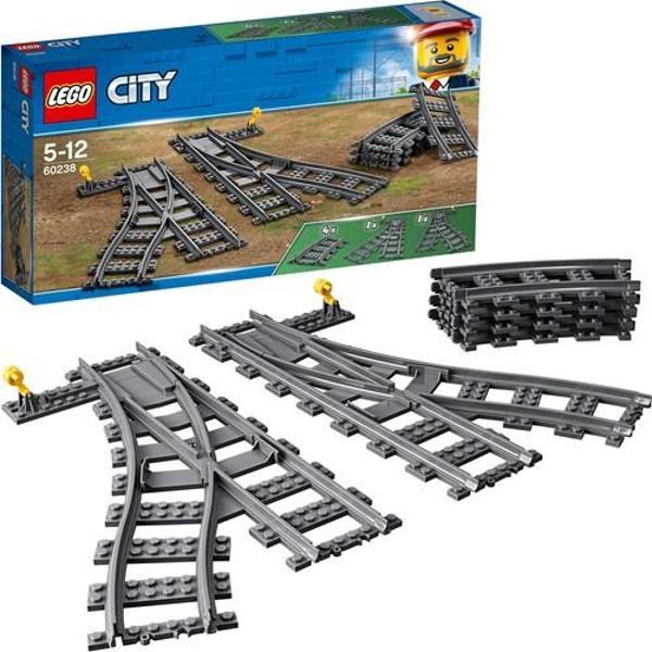 LEGO City 60238 Switch Tracks +5 Yaş (8 Parça) - Image 1
