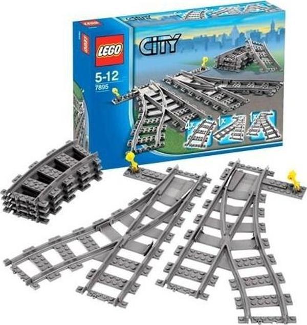 LEGO City 7895 Switch Track +5 Yaş (8 Parça) - Image 1