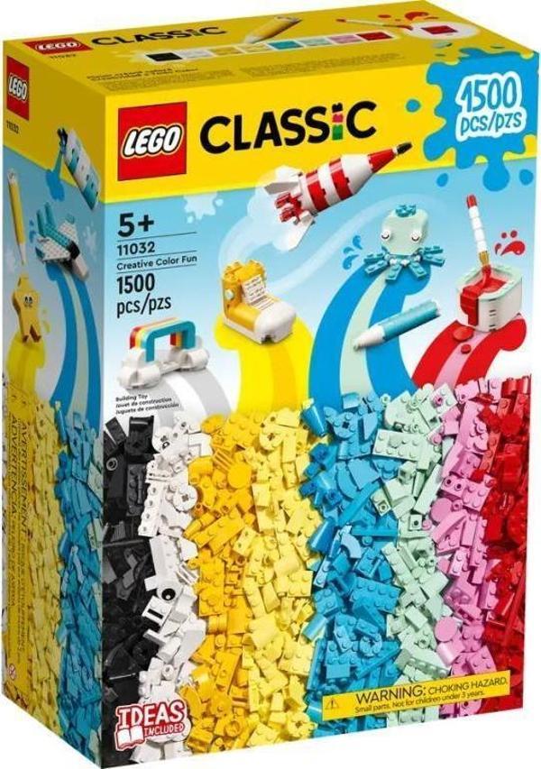 LEGO Classic 11032 Creative Colour Fun +5 Yaş (1500 Parça) - Image 1