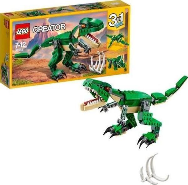 LEGO Creator 31058 Mighty Dinosaurs +7 Yaş (174 Parça) - Image 1