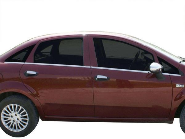 Fiat Linea Cam Çıtası 8 Prç  Krom 2006-2012 - Image 1