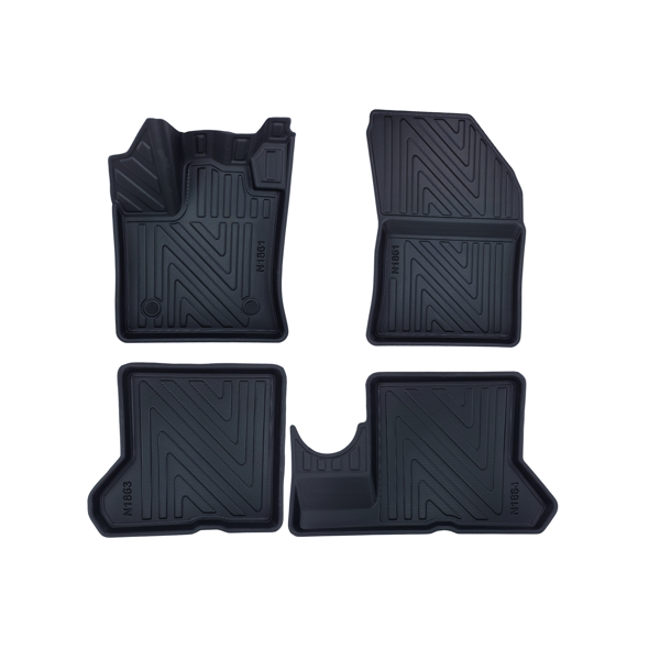 Renault Express 2021 ve Sonrası Premium Seri Araca Özel 3D Havuzlu Oto Paspas - Image 1