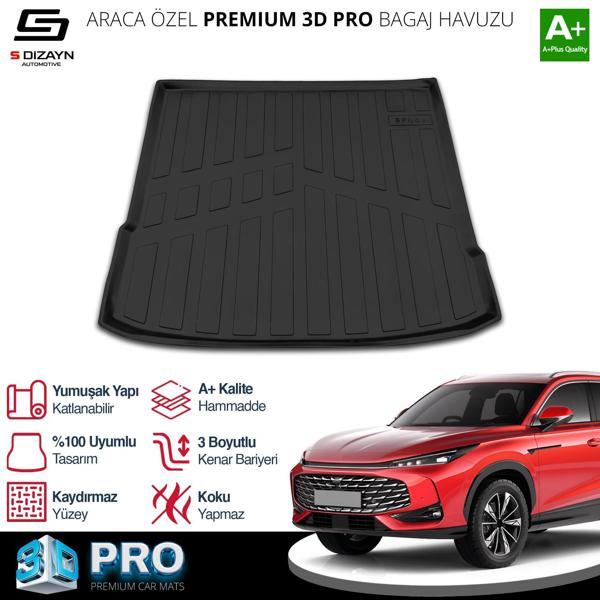 S-Dizayn MG HS Turbo Hybrid 3D Pro Bagaj Havuzu 2024 Üzeri A+ Kalite - Image 1
