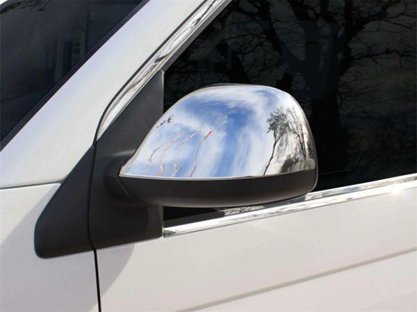 VW Transporter T5.5 Ayna Kapağı 2 Prç Abs Krom 2010-2015 - Image 1