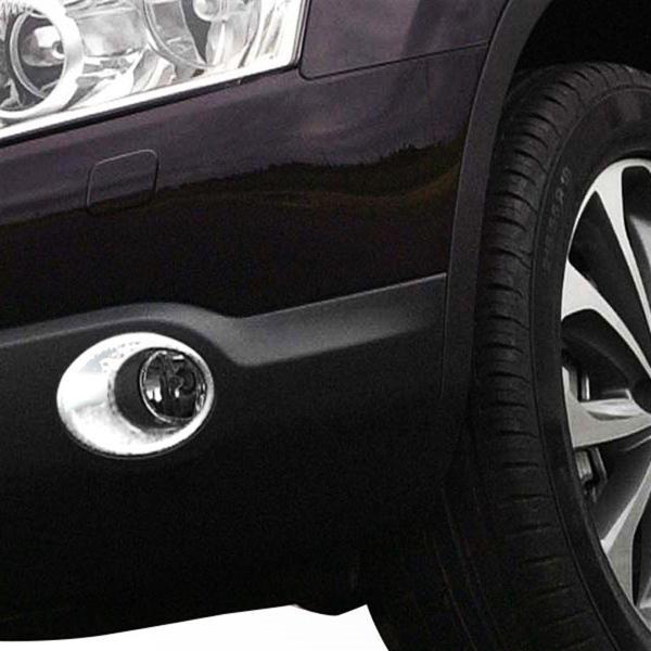 Nissan Qashqai J10 Sis Farı Çerçevesi 2 Prç Abs Krom 2010-2013 - Image 1