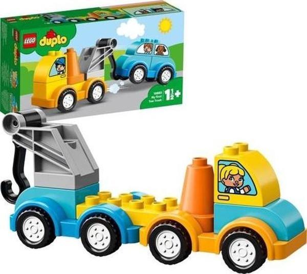 LEGO DUPLO 10883 My First Tow Truck +1 Yaş (11 Parça) - Image 1