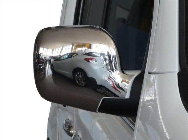 Renault Kangoo 2 Ayna Kapağı 2 Prç Abs Krom 2008-2012 - Image 1