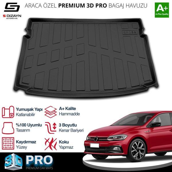 S-Dizayn VW Polo 3D Pro Bagaj Havuzu 2021 Üzeri A+ Kalite - Image 1