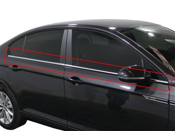 VW Passat B8.5 Cam Çıtası 4 Prç Krom 2019 ve Sonrası - Image 1