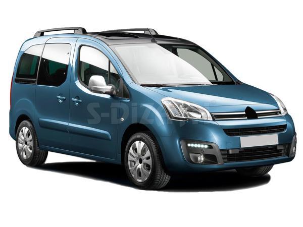 S-Dizayn Citroen Berlingo Abs Krom Ayna Kapağı 2 Prç 2008-2011 - Image 1