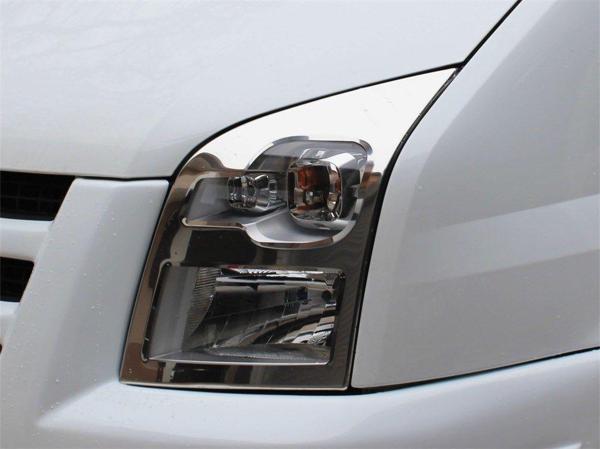 Ford Transit 6 Far Çerçevesi 2 Prç Krom 2006-2013 - Image 1