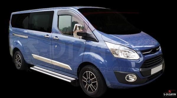 S-Dizayn Ford Tourneo Custom Abs Krom Ayna Kapağı 2 Prç 2012 Üzeri - Image 1