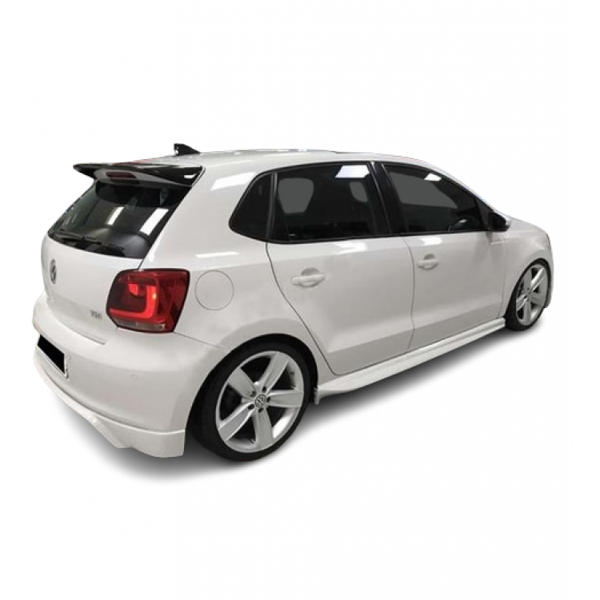 Volkswagen Polo (2010 - 2017) Arası Aero Yan Marşpiyel Seti (Plastik) - Image 1