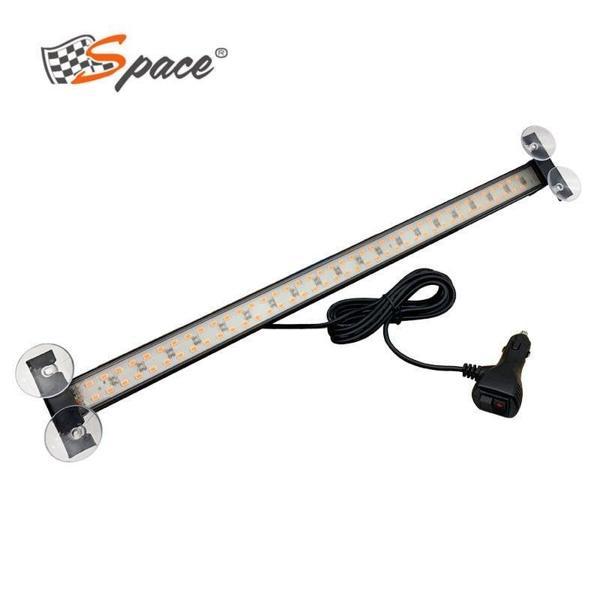 17 fonksiyonlu iç-dış kullanımlı çakar lamba 54cm sarı-sarı 12-30v / LAPA202-1 - Image 1