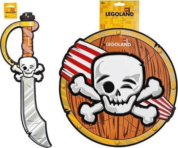 LEGO Gear 854253-854254 Pirate Foam Sword and Shield Set +6 Yaş (100 Parça) - Image 1