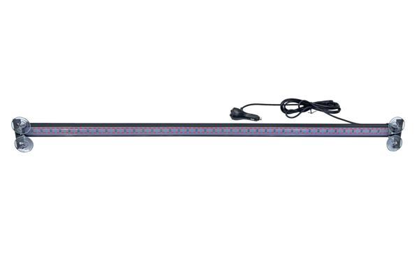 17 fonksiyonlu iç-dış kullanımlı çakar lamba 104cm kırmızı-kırmızı 12-30v / LAPA203 - Image 1