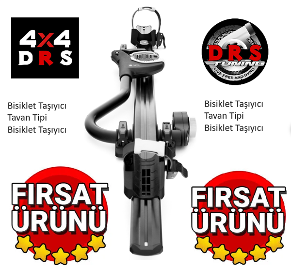 Bisiklet Taşıyıcı Uyumlu Pro-S Gri Yeni Ürün Parça Tavan Tipi Bisiklet Taşıyıcı - Image 1