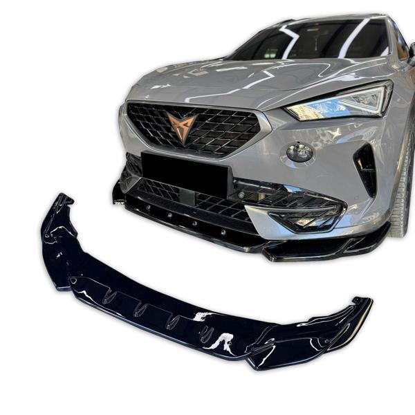 Cupra Formentor Uyumlu Araca Özel Ön Lip (Parlak Siyah Boyalı) - Image 1