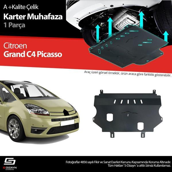 S-Dizayn Citroen C4 G. Picasso Çelik Karter Muhafaza 2006-2013 A+ Kalite - Image 1