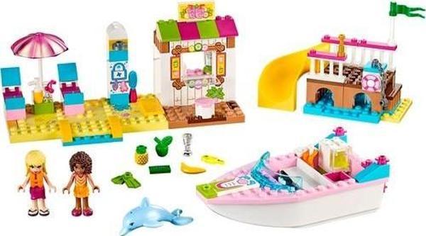 LEGO Juniors 10747 Andrea and Stephanie's Beach Holiday +4 Yaş (143 Parça) - Image 1