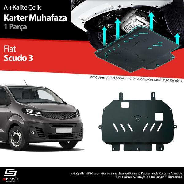 S-Dizayn Fiat Scudo Çelik Karter Muhafaza 2020 Üzeri A+ Kalite - Image 1
