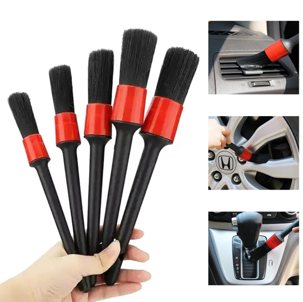 Drs Tuning Detail Dash Brush Detay Fırçası Seti 5 'li Kaliteli Detaylı Farklı Boyutlarda Fırça Seti - Image 1