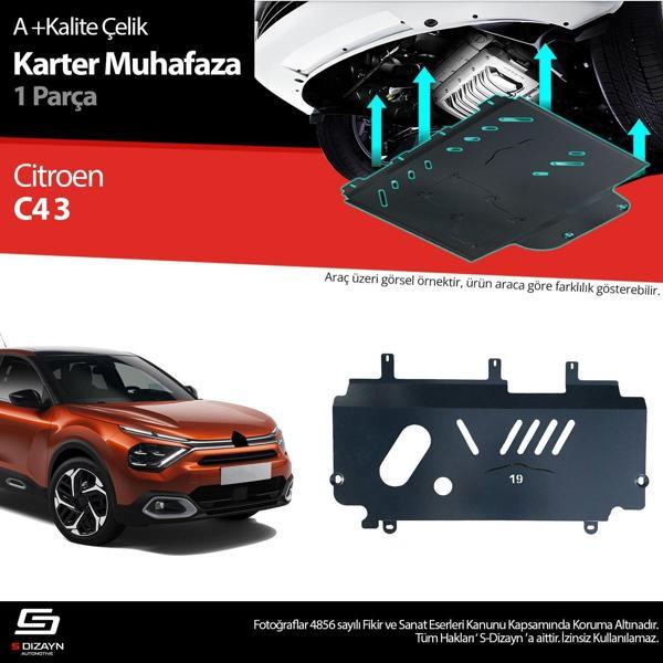 S-Dizayn Citroen C4 Çelik Karter Muhafaza 2021 Üzeri A+ Kalite - Image 1