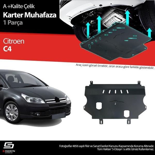S-Dizayn Citroen C4 Çelik Karter Muhafaza 2004-2010 A+ Kalite - Image 1