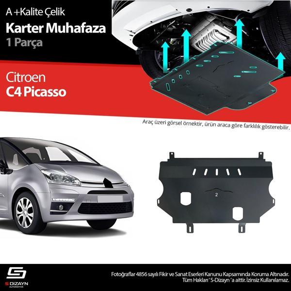 S-Dizayn Citroen C4 Picasso Çelik Karter Muhafaza 2006-2013 A+ Kalite - Image 1