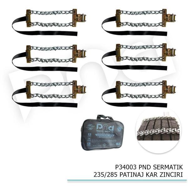 Pnd Sermatik Uyumlu 235/285 Patinaj Kar Zinciri - Image 1