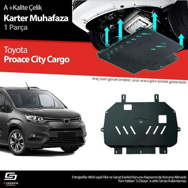 S-Dizayn Toyota Proace City Cargo Çelik Karter Muhafaza 2018 Üzeri A+ Kalite - Image 1