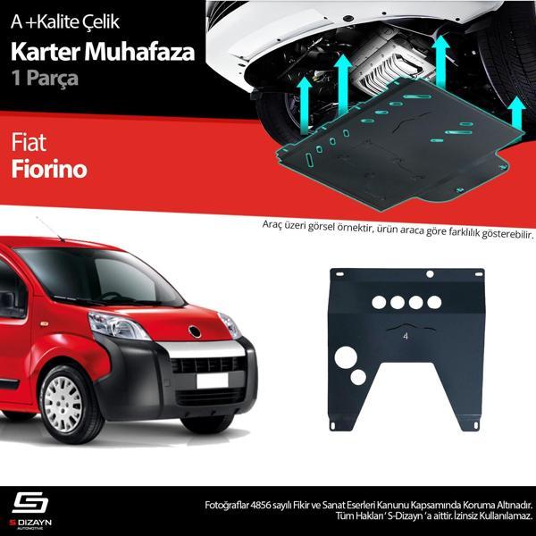 S-Dizayn Fiat Fiorino Çelik Karter Muhafaza 2008 Üzeri A+ Kalite - Image 1