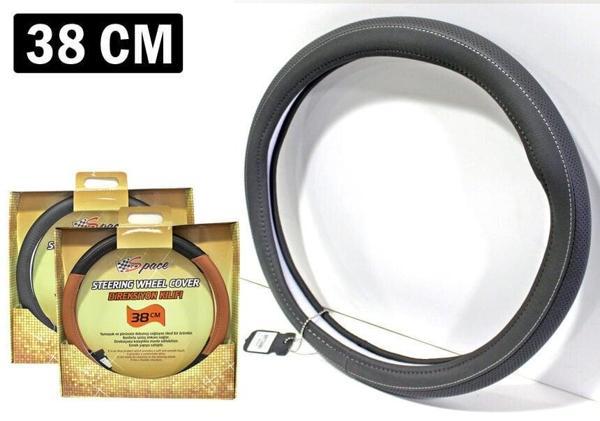 Space Direksiyon Kılıfı 38 cm Gri / DIKI320-G - Image 1