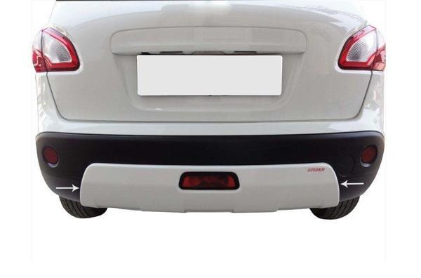 Nissan Qashqai Uyumlu J10 Arka Orta Tampon (Difüzör) (+2 Md. Uyumsuz) Fiber 2007-2013 - Image 1