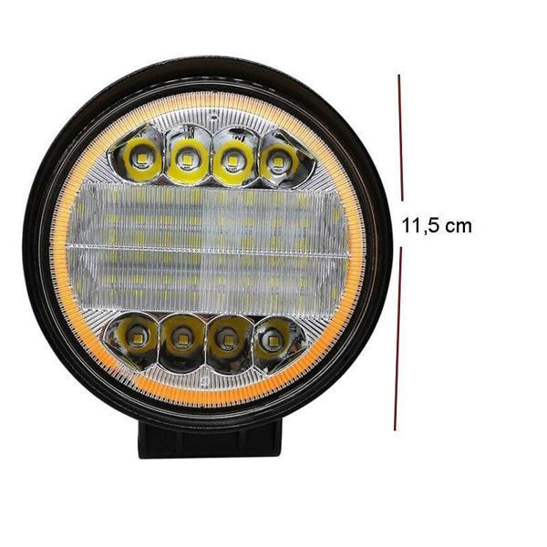 Yuvarlak Kırmızı Angelli Sis Lambası 12-24V / Lass311 - Image 1