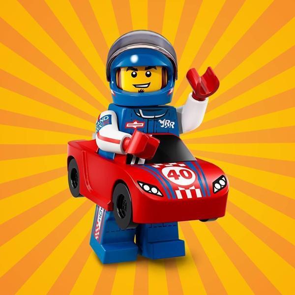 LEGO Minifigures 71021 Series 18: 13.Race Car Guy +5 Yaş (1 Parça) - Image 1