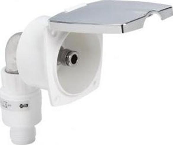 Basınç düşürücü Rakor Ø 1/2“. Ø 66mm, derinlik 116mm Kare Kromaj - Image 1