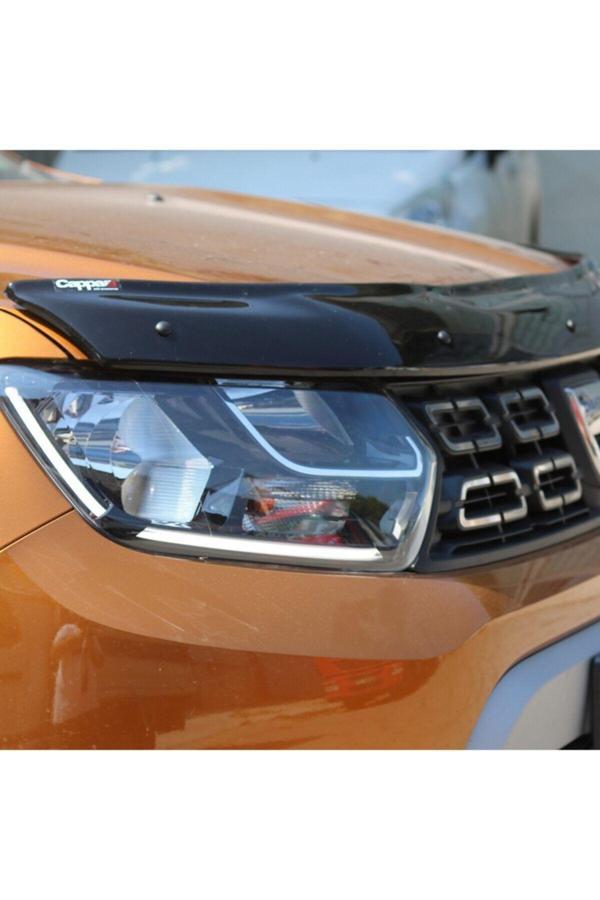 Cappafe Dacia Duster 2018 2019 2020 2021 2022 Ön Kaput Koruyucu Rüzgarlığı - Image 1