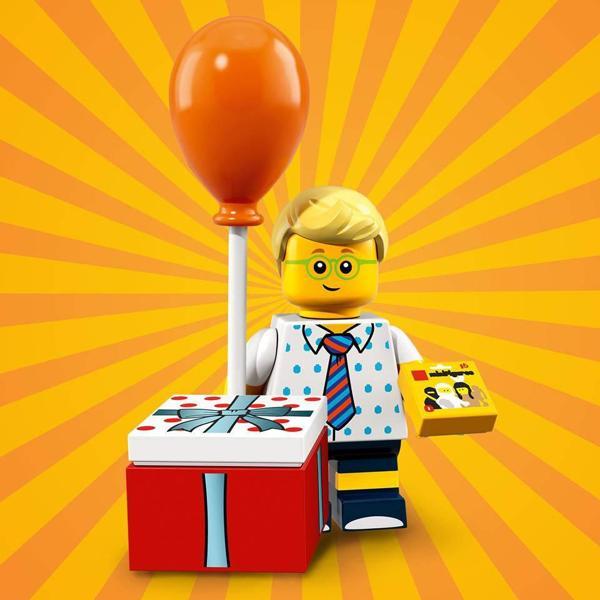 LEGO Minifigures 71021 Series 18: 16.Birthday Party Boy +5 Yaş (1 Parça) - Image 1