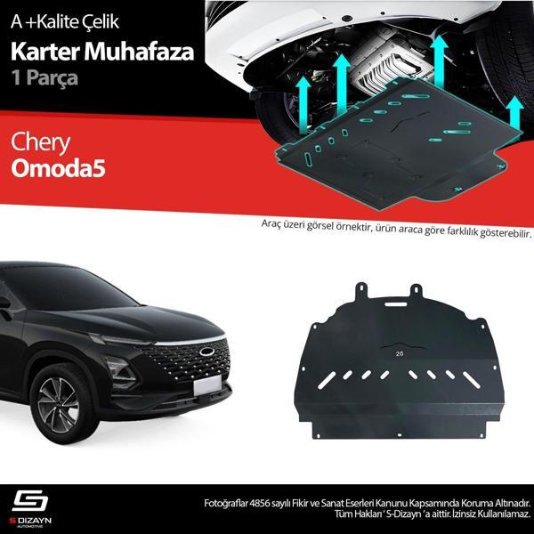 S-Dizayn Chery Omoda5 Çelik Karter Muhafaza 2022 Üzeri A+ Kalite - Image 1